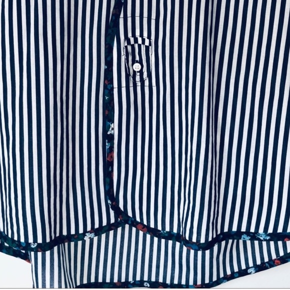 Anthropologie x Holding Horses Striped Button Front Shirt - Picture 13 of 15